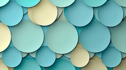 Blue plastic pill bottle with round, white, and blue circle pattern