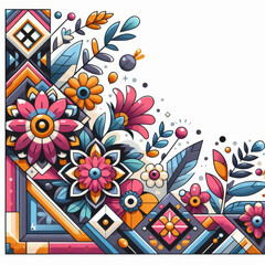 abstract floral background