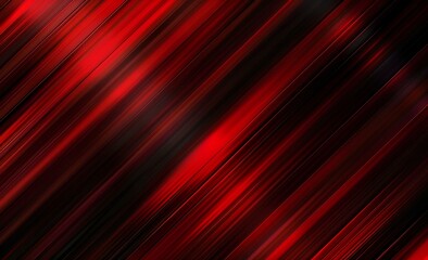 Red and black background with diagonal lines for copy space, abstract gradient wallpaper design presentation powerpoint template design