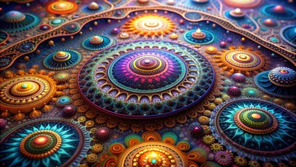 The Fractal Tapestry of Time: A Journey Through Infinite Dimensions  AI generated