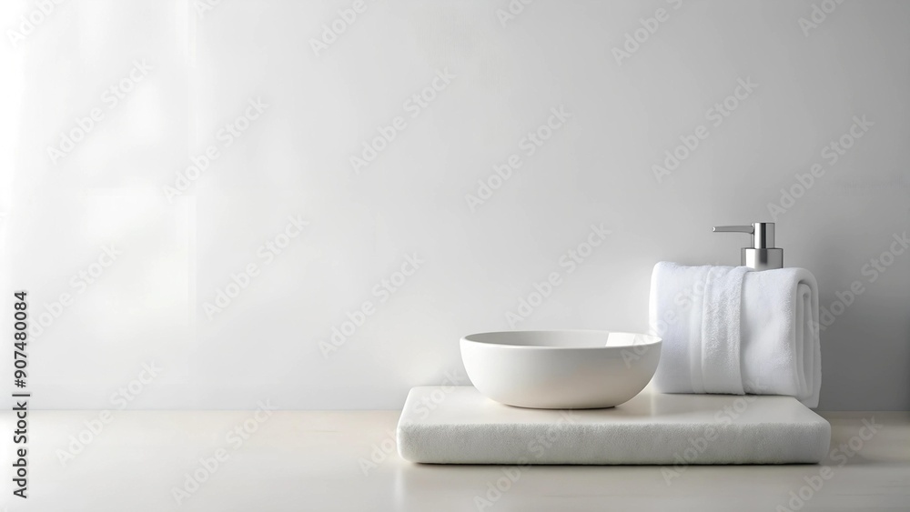 Aufkleber the refreshing ritual: a visual representation of cleansing generative ai