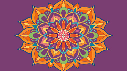  Simple Mandala vector art illustration