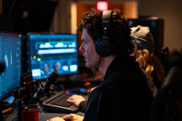 Recording actors in well-composed scenes involves meticulously arranging visual elements to enhance performances.