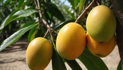mango on the tree