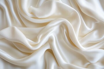 Fototapeta premium background texture fabric soft white blurred abstract calm peaceful shine movement natural graphic