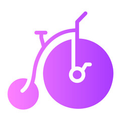 unicycle Gradient icon © Barudak Lier