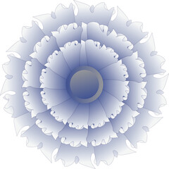 This is simple and vector gradient floral background and it is editable.