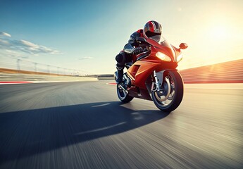 Obraz premium biker sport road racing motorbike motorcycle bike motor engine race driving drive asphalt speed 