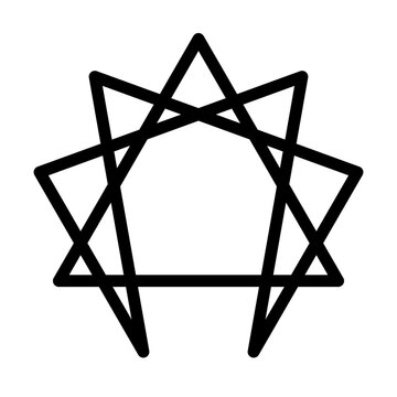 Enneagram icon template