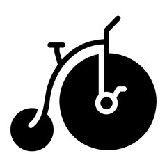 unicycle Solid icon © Barudak Lier
