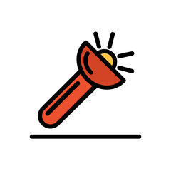 flashlight icon design