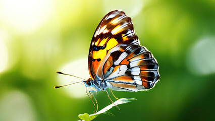 Obraz premium digital render of a monarch butterfly
