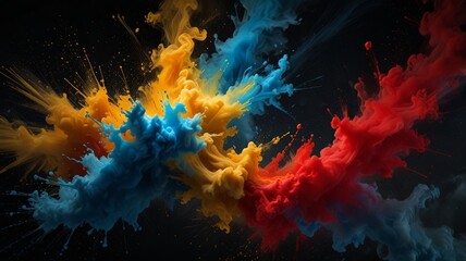 abstract background illustration visualization of fractal realms