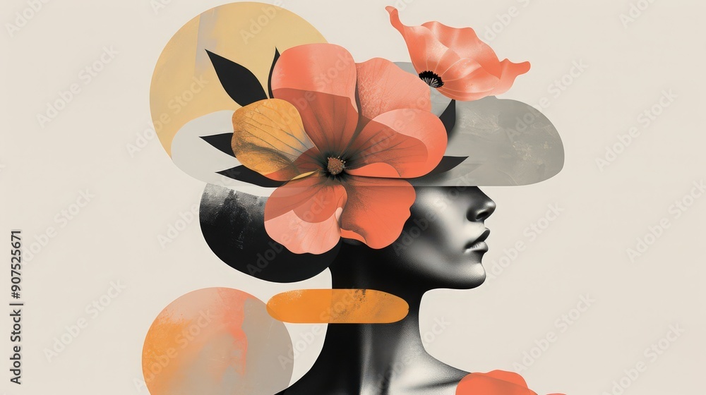 Aufkleber add a touch of sophistication with abstract illustrations that blend fine art with modern design.