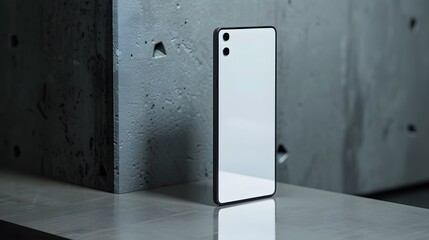 Smartphone on Concrete Surface