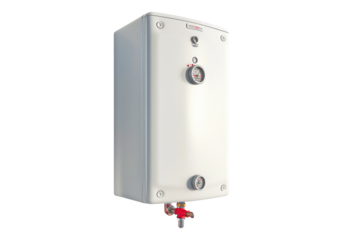 water heater isolated on transparent background.