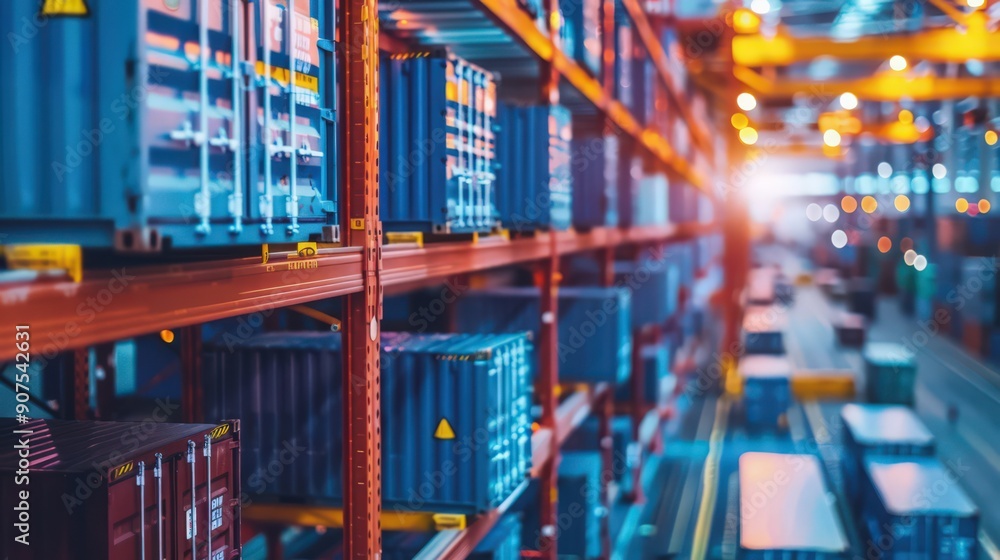 Poster explore the role of big data analytics in optimizing supply chain management, where predictive insig