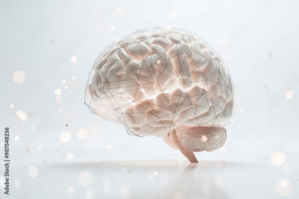 Aufkleber artificial intelligence is learning, thinking and generating new ideas