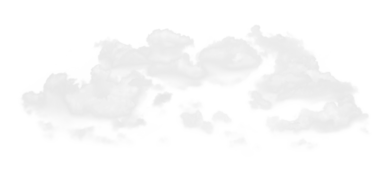 Scattered White Clouds