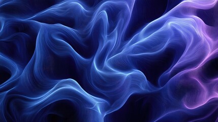 Obraz premium Abstract vector design with intricate wavy lines forming a mesmerizing pattern