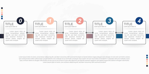 Vector Infographic design options or steps for business concept. used for presentations banner, workflow layout diagram, flow chart.