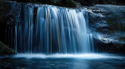 Waterfall of Sand: Nature's Paradox