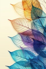 Autumn leaves background
​