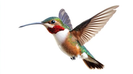 Fototapeta premium Hummingbird in Flight