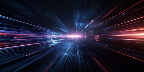 Fototapeta premium futuristic technology background, Generative AI
