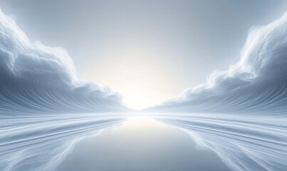 White Fractal Horizon, Generative AI