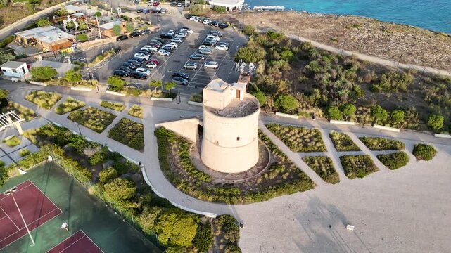 Torre Suda is from Lecce; it overlooks the Ionian Sea. It is located in south-western Salento and takes its name from a circular coastal tower, 13.5 meters high