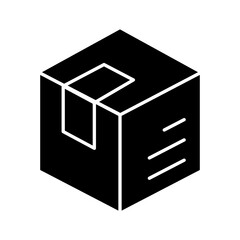 Parcel icon vector. delivery illustration sign. mail. Post symbol. Mail logo.