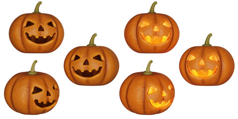 halloween pumpkin jack o lantern 3D images