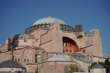 Hagia Sophia Mosque in Sultanahmet, Istanbul, Turkiye