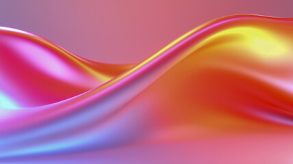 Fototapeta premium 3D abstract background with waves