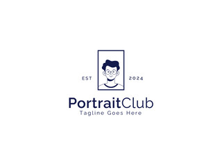 Boy Portrait Logo.