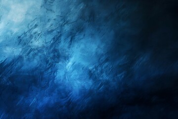 Obraz premium Abstract Textured Dark Blue and Black Gradient Background