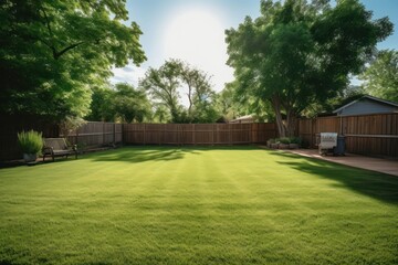 Backyard outdoors nature garden.