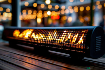 Outdoor space heater