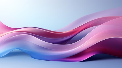 Fototapeta premium Flowing Colorful Wave Abstract.