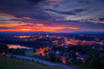 Fototapeta premium Syracuse skyline