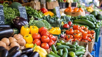 Fresh and raw vegetable. Freshness ingredient for vegan food