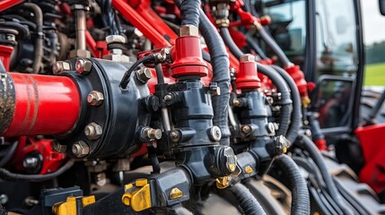 Hydraulic mechanisms of agricultural machinery and equipment