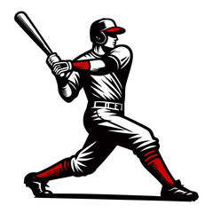 Baseball Player Vector Images. © Spacecat