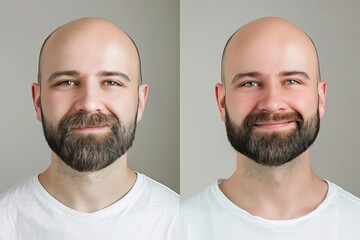 Two men with beards, one with a mustache