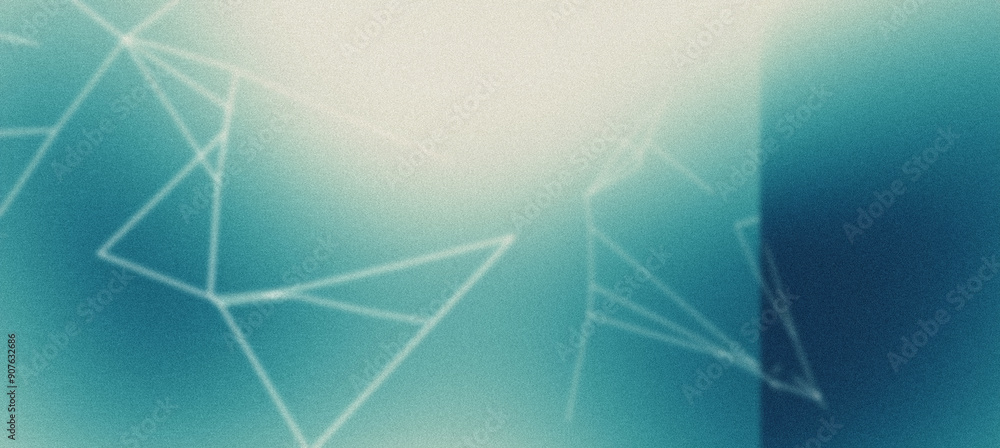 Poster abstract background forming triangles with a grainy texture