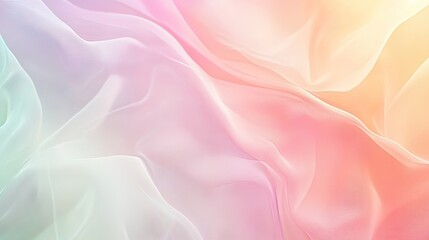 Obraz premium An elegant abstract background with soft pastel gradients, leaving enough copy space for text or advertising.