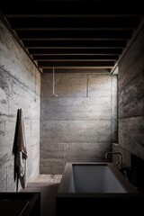 interior of a modern bathroom