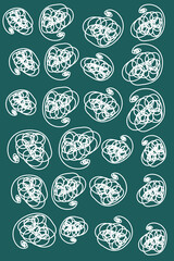 Abstract texture seamless pattern for background