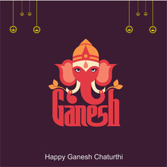 Happy Ganesh Chaturthi Translation: Ganesh Chaturthi means Ganesh Festival